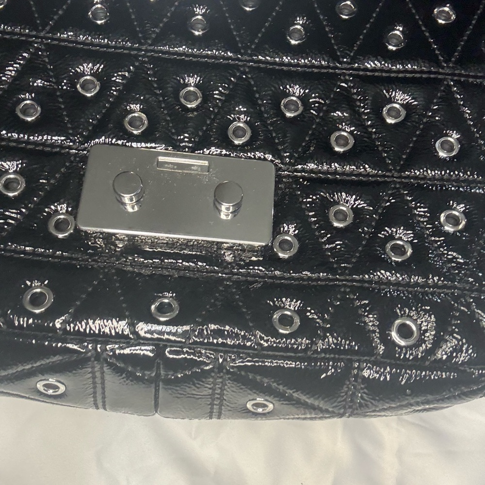 Michael Kors Black and Silver Women's Bag - Picture 12 of 14